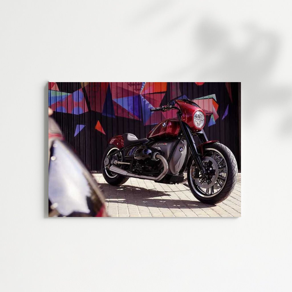BMW R18: Power and Style on Canvas