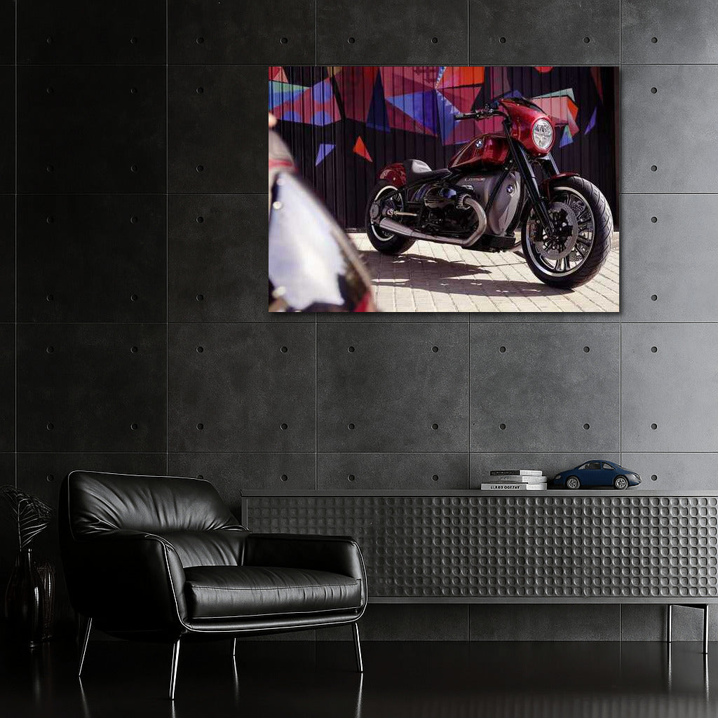 BMW R18: Power and Style on Canvas