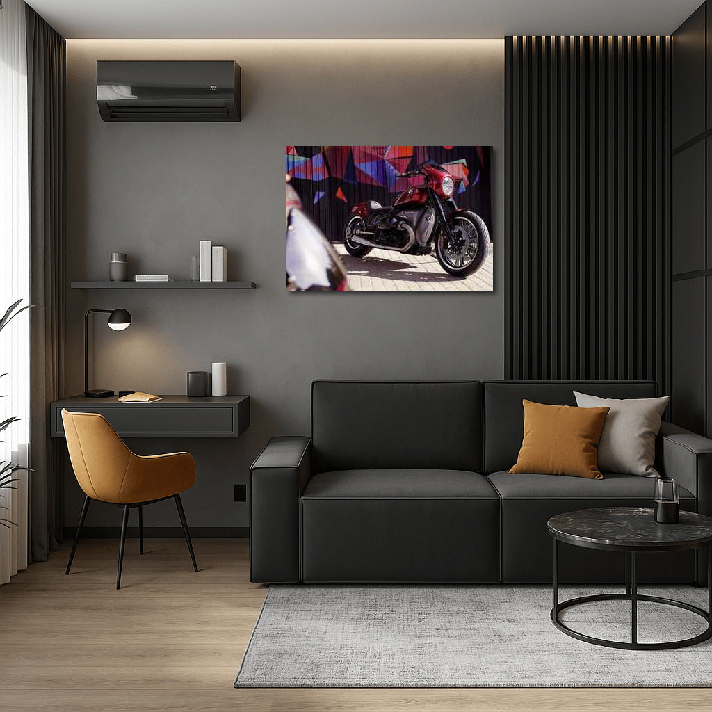BMW R18: Power and Style on Canvas