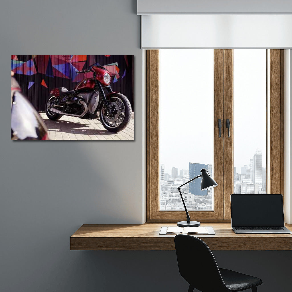 BMW R18: Power and Style on Canvas