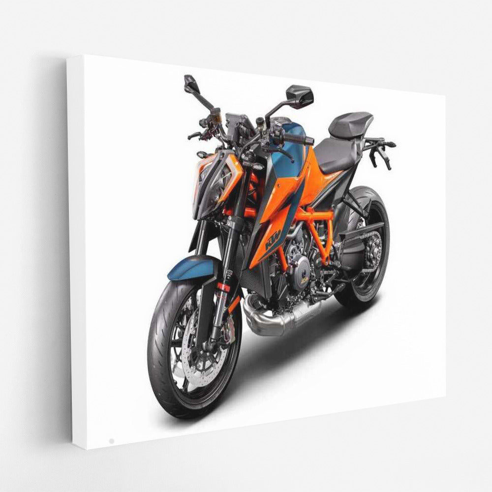 Speed and Freedom: The Flamboyant KTM Motorcycle on the Road