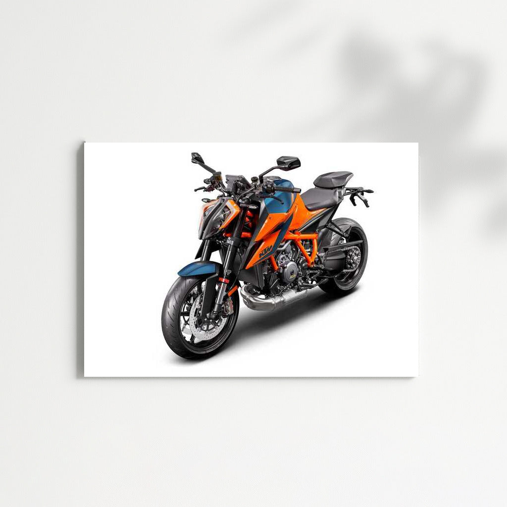 Speed and Freedom: The Flamboyant KTM Motorcycle on the Road