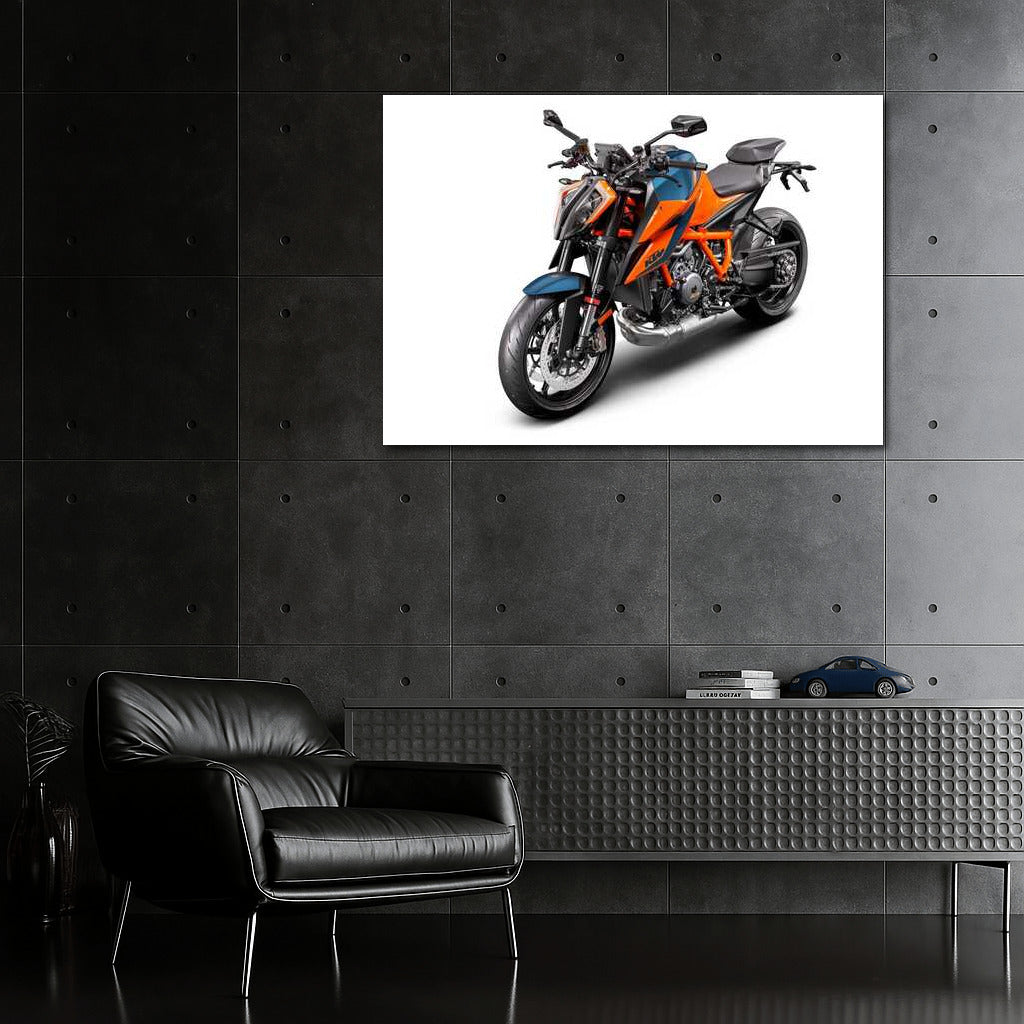 Speed and Freedom: The Flamboyant KTM Motorcycle on the Road