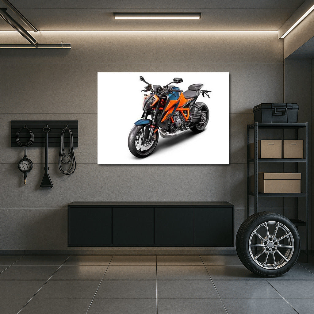 Speed and Freedom: The Flamboyant KTM Motorcycle on the Road