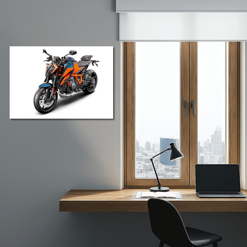 Speed and Freedom: The Flamboyant KTM Motorcycle on the Road