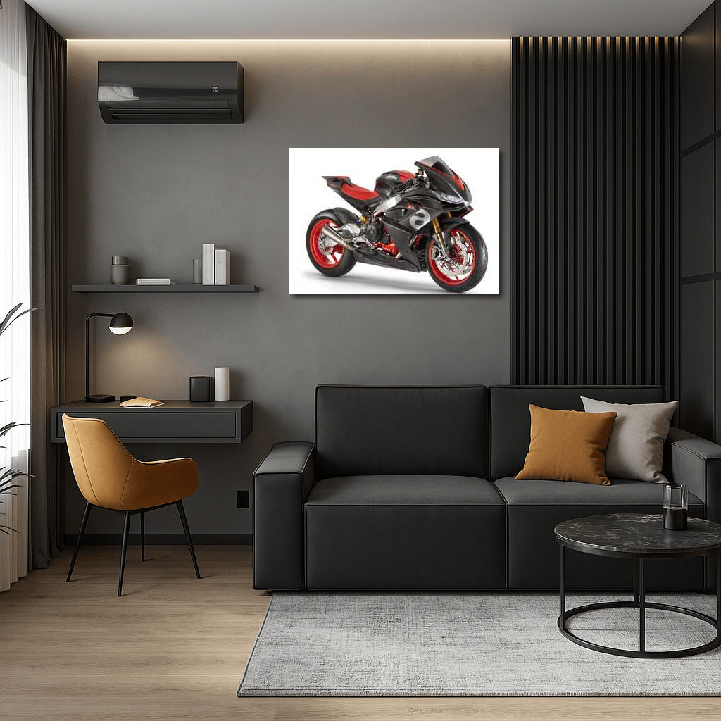 Dynamics and Passion Aprilia RSV4: The Power of Speed on Your Wall