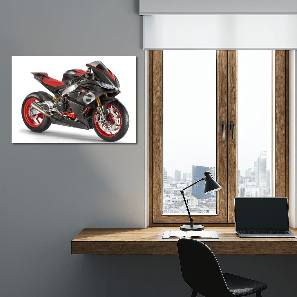 Dynamics and Passion Aprilia RSV4: The Power of Speed on Your Wall