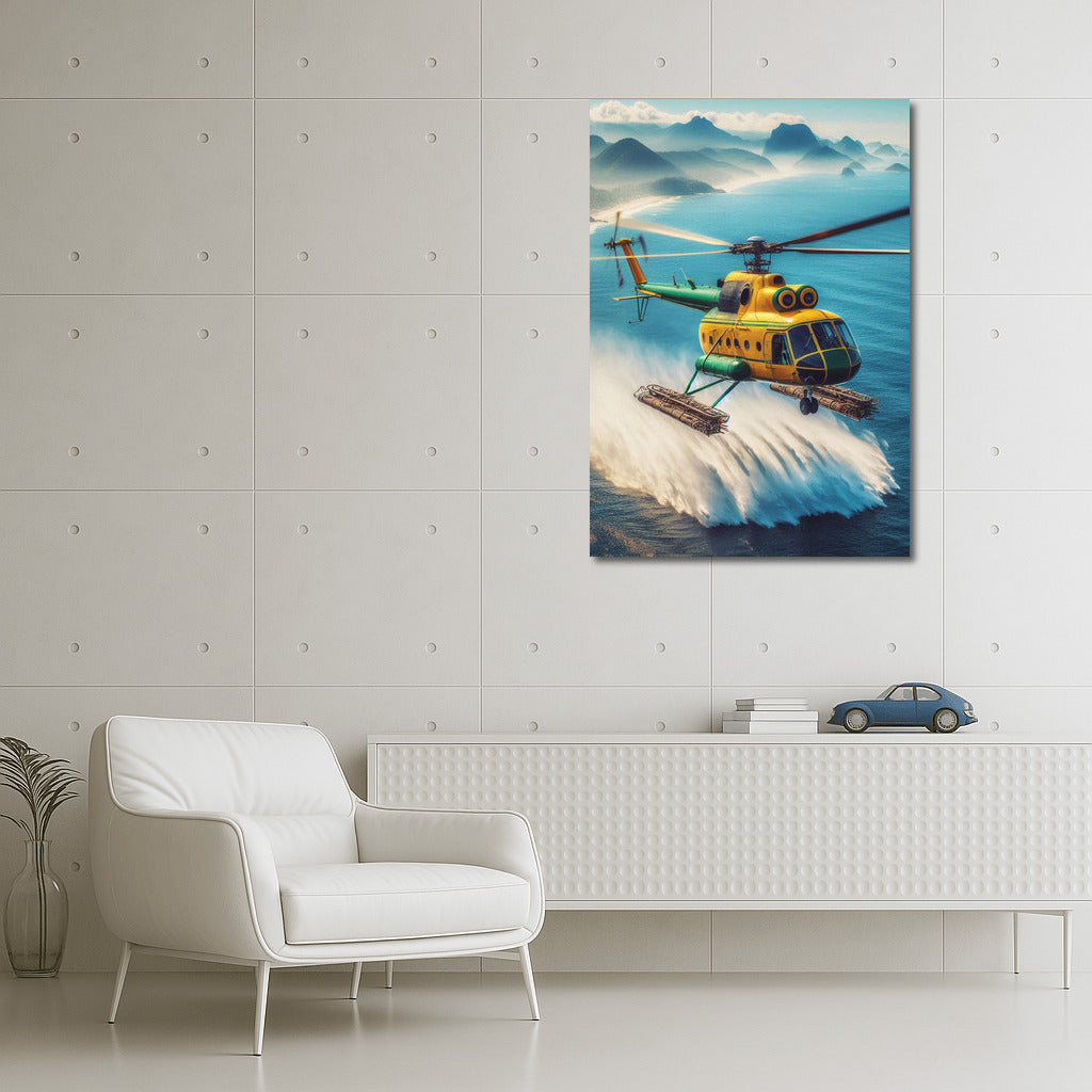 Air Agrarian: Helicopter over the Seas