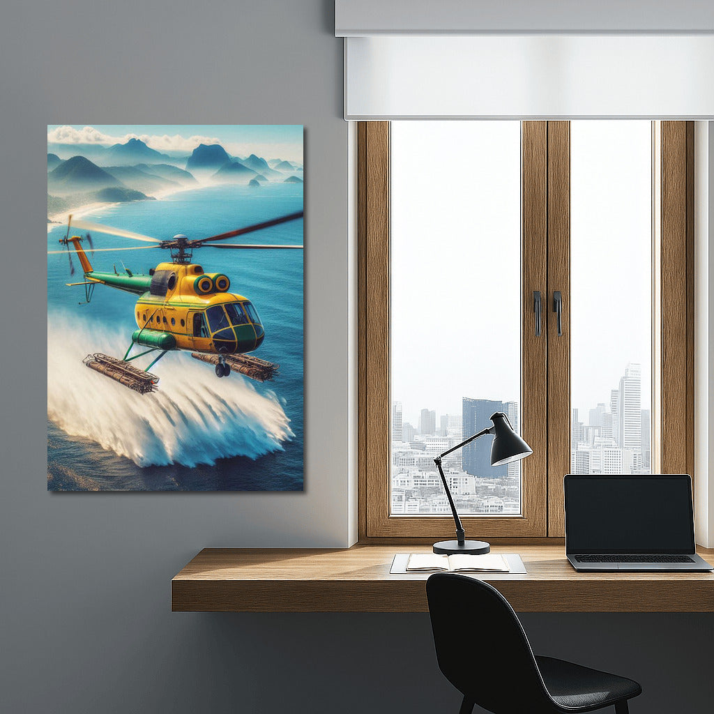 Air Agrarian: Helicopter over the Seas