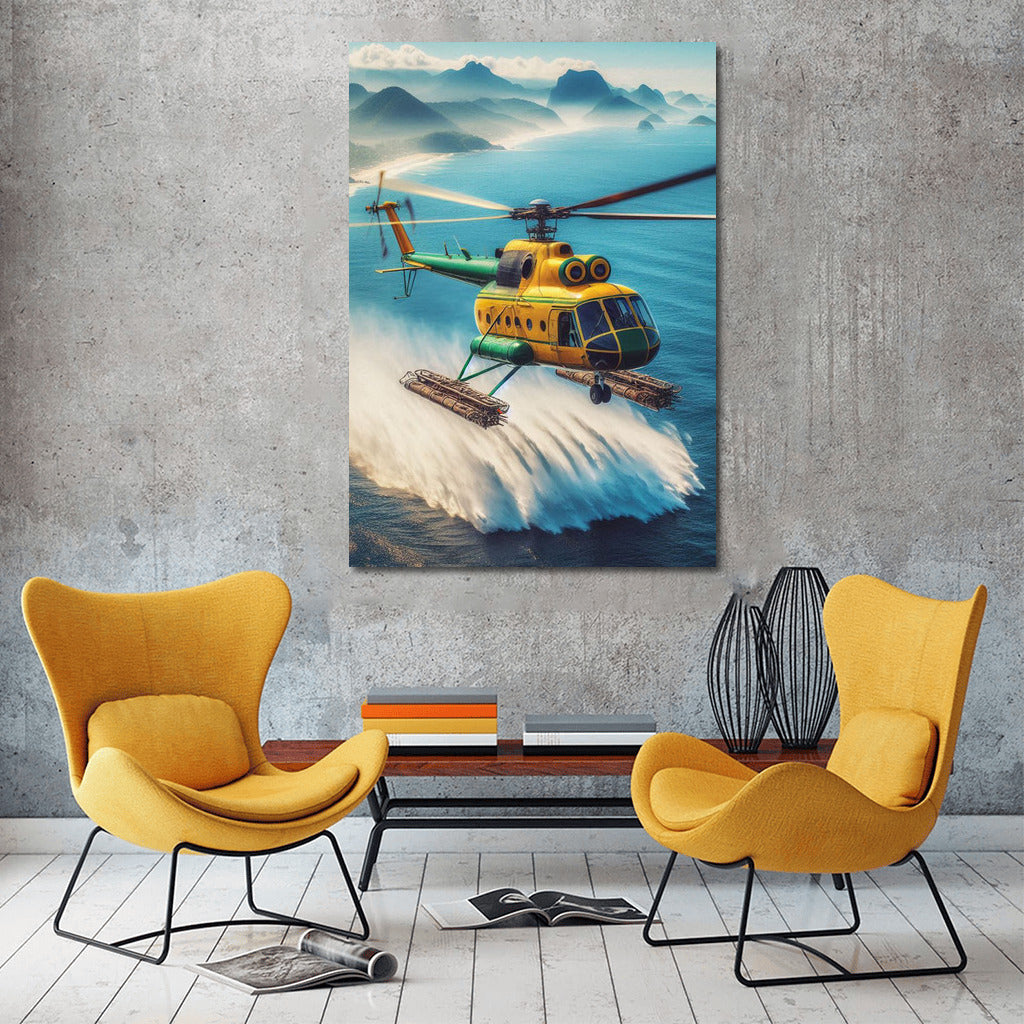 Air Agrarian: Helicopter over the Seas