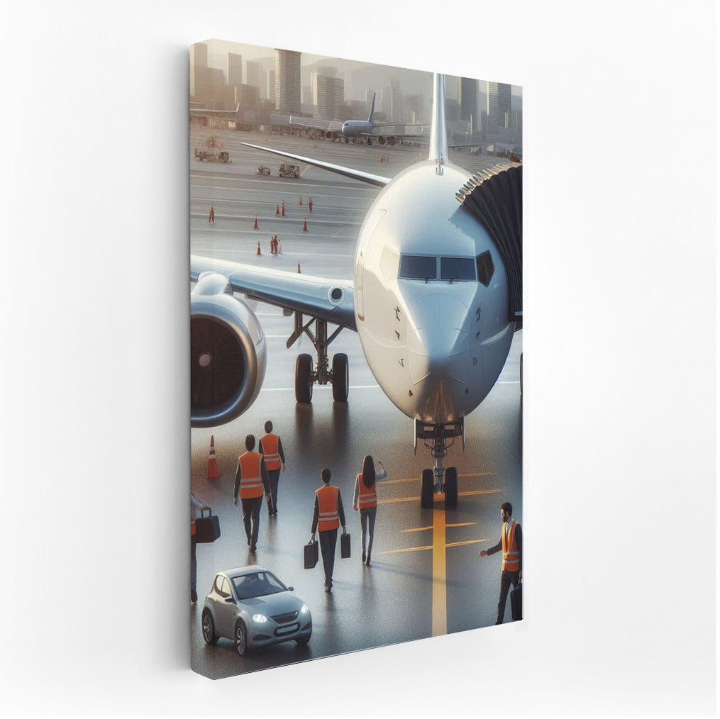 Dream Runway: Airplane at the Airport