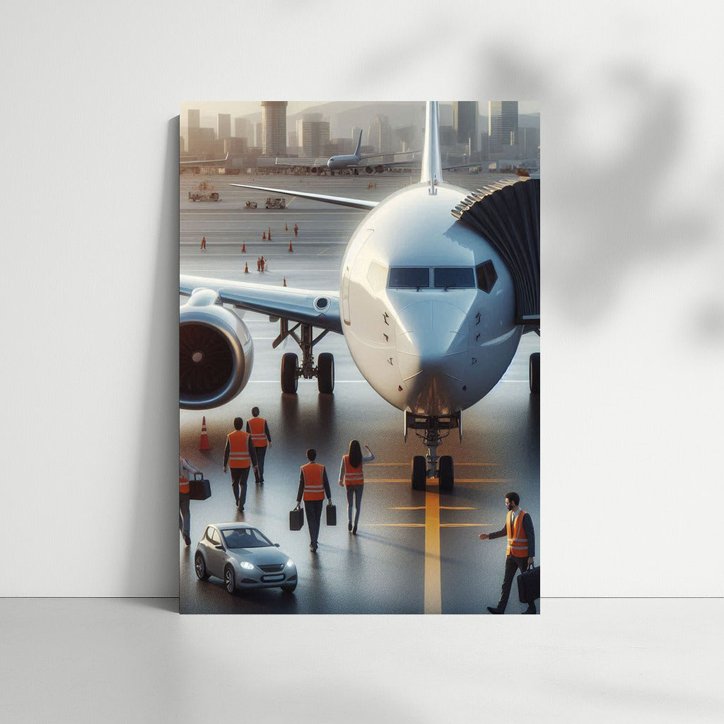 Dream Runway: Airplane at the Airport