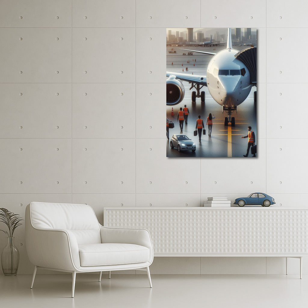 Dream Runway: Airplane at the Airport