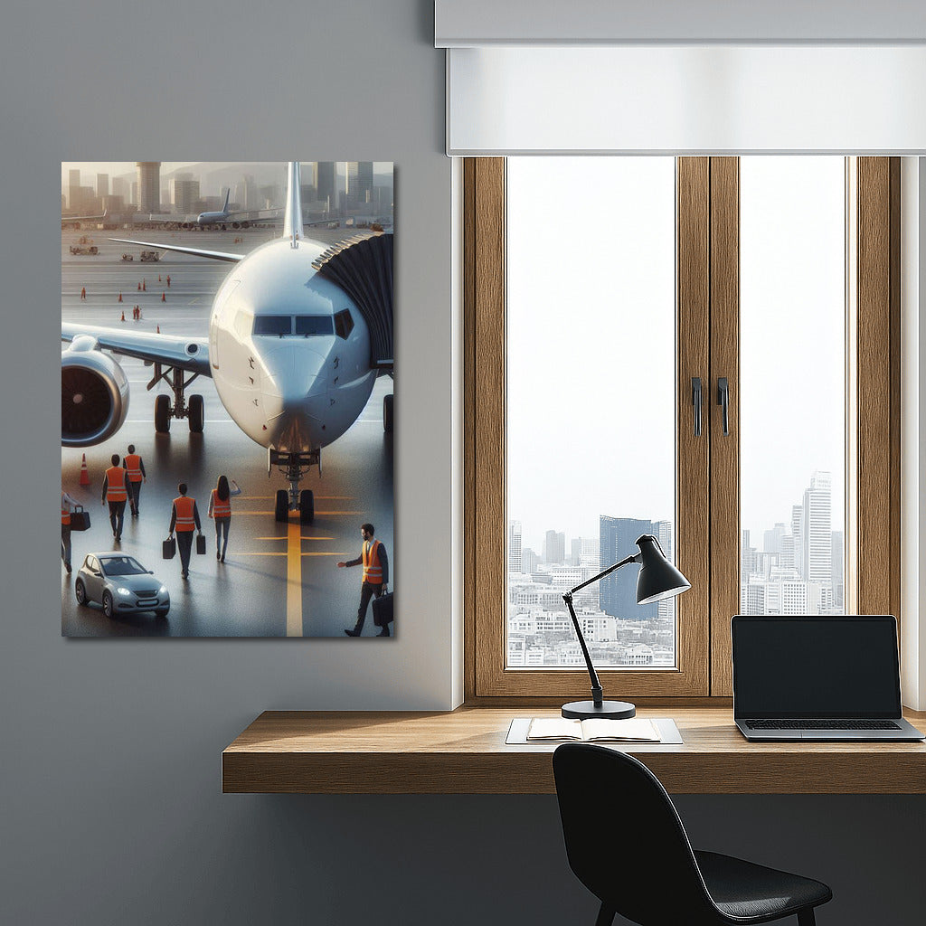 Dream Runway: Airplane at the Airport