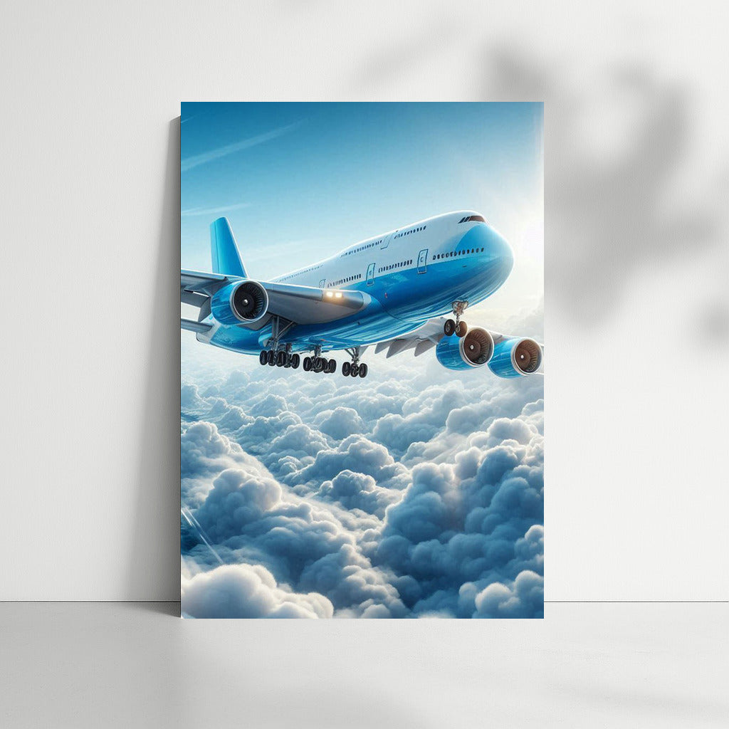 The Majesty of Flight: Airplane in the Sky