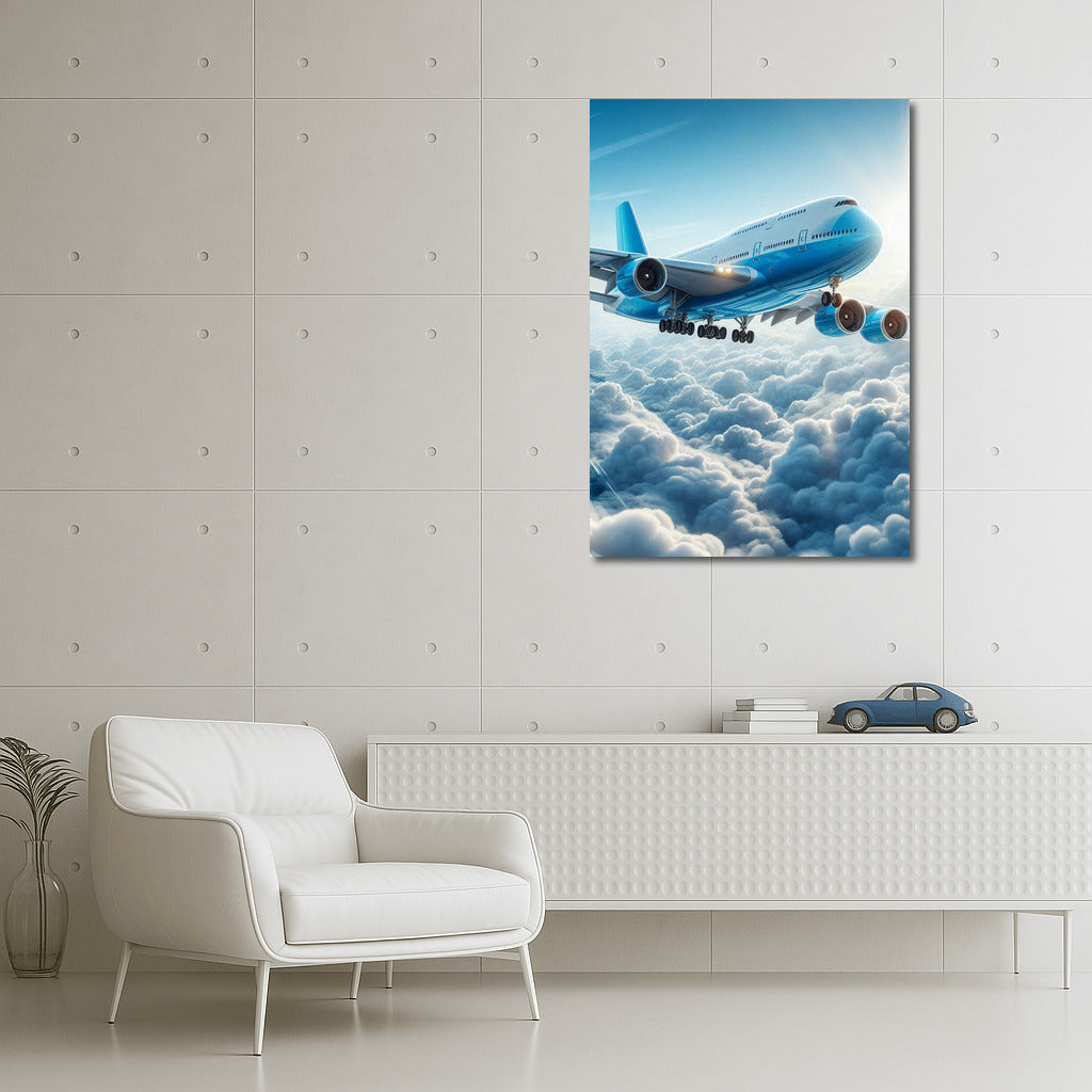 The Majesty of Flight: Airplane in the Sky