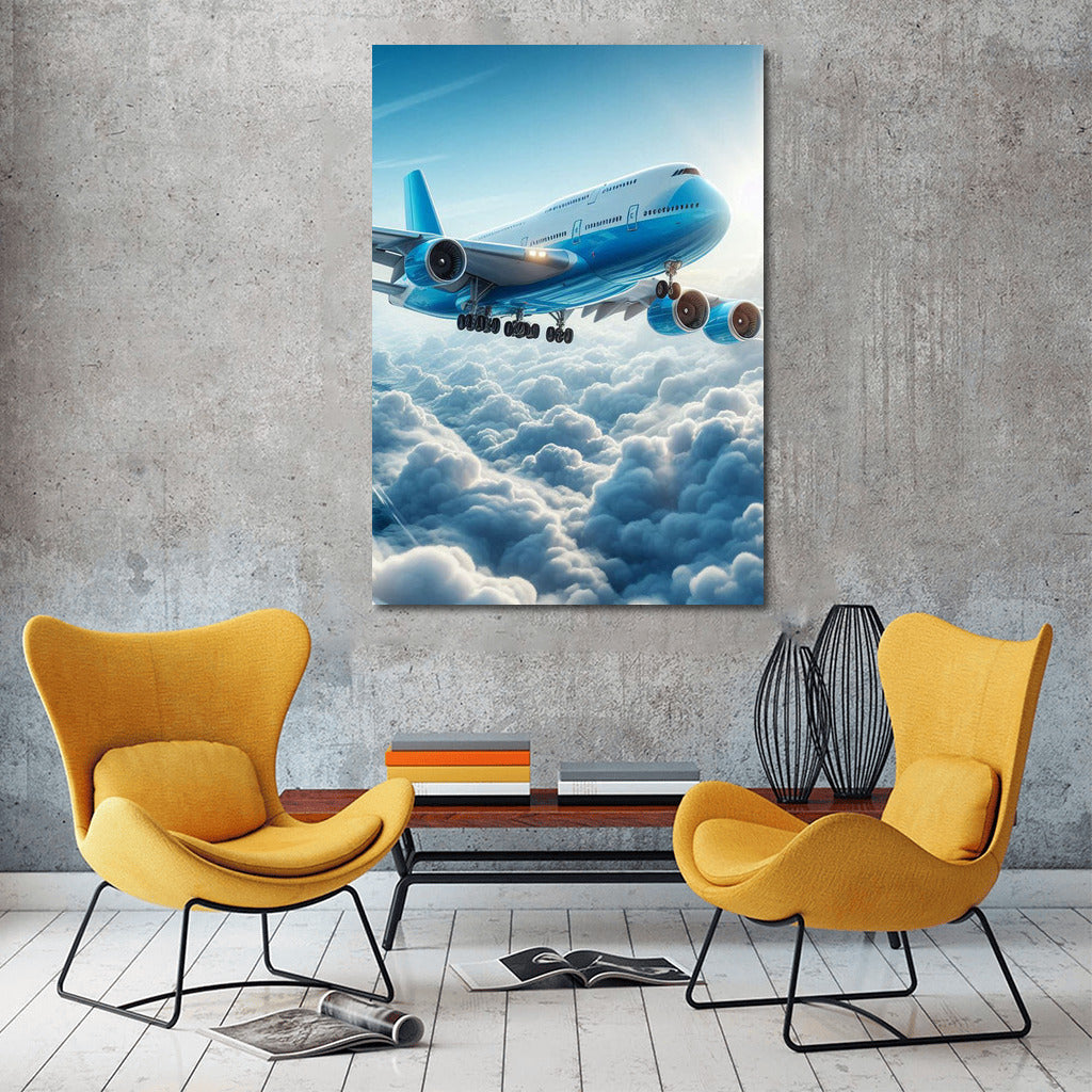 The Majesty of Flight: Airplane in the Sky