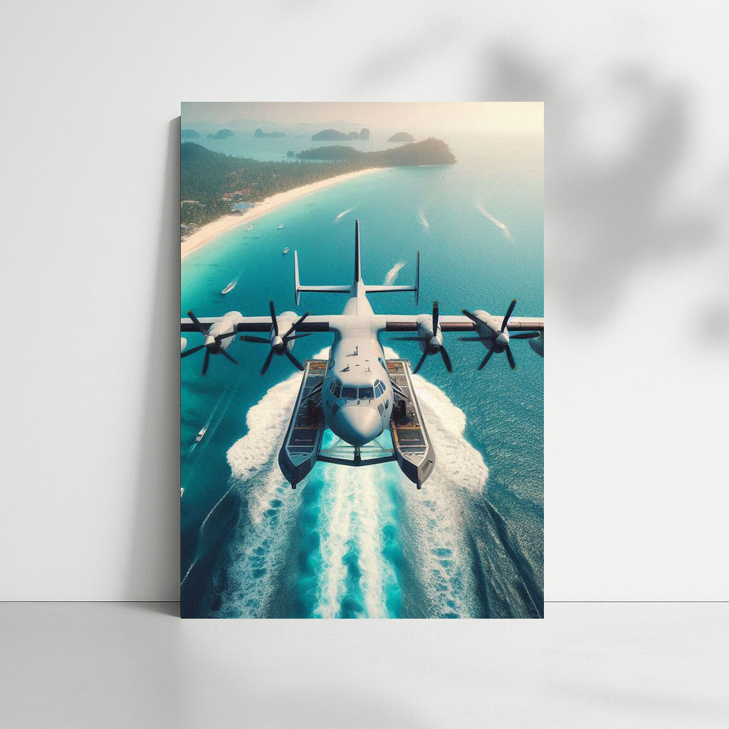 Amphibious Aircraft Over the Ocean: Freedom of Flight 2