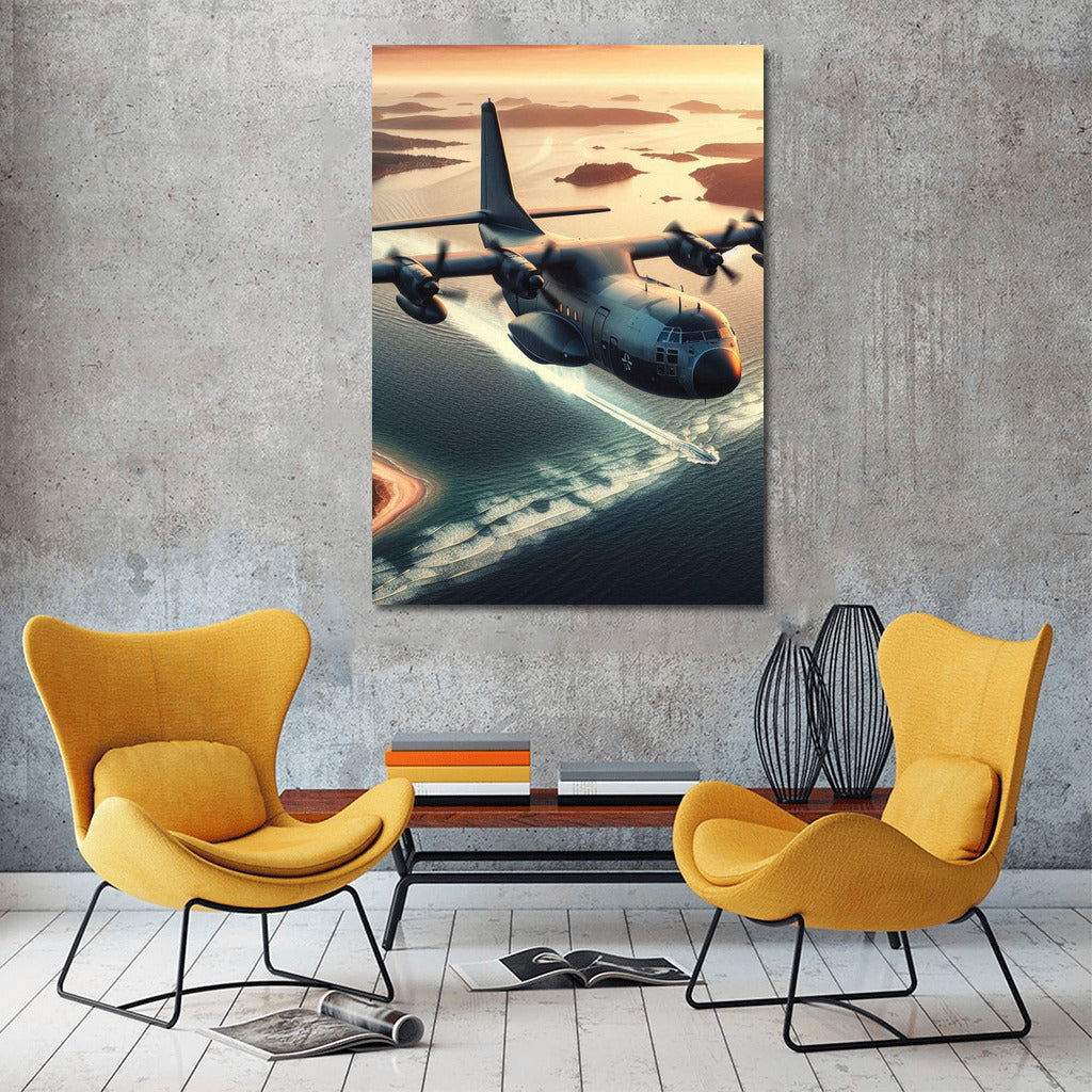 Amphibious Aircraft Over the Ocean: Dynamics and Style