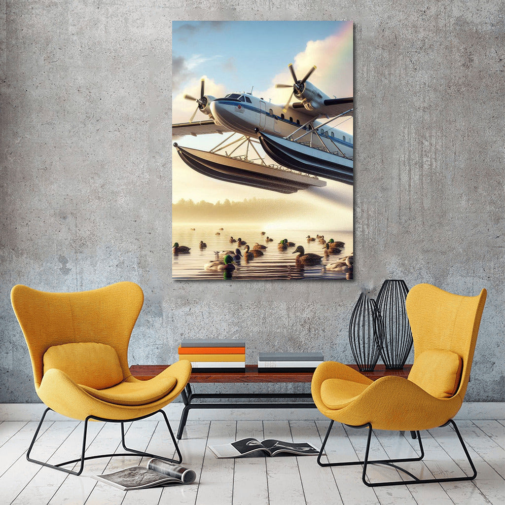 Amphibious Aircraft in Flight: Dynamics and Grace