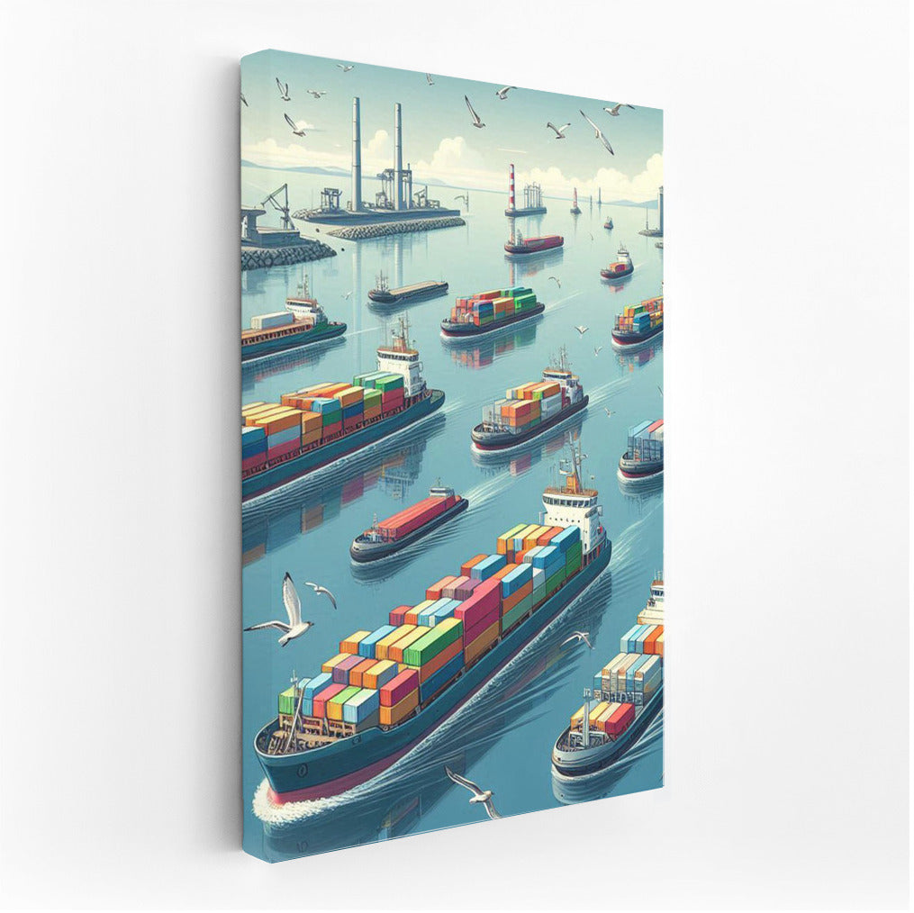 Horizons of the Sea: Barges Sea 2 – Dynamics and Tranquility