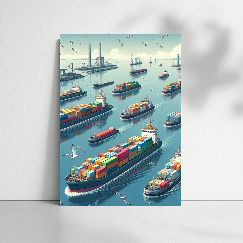 Horizons of the Sea: Barges Sea 2 – Dynamics and Tranquility