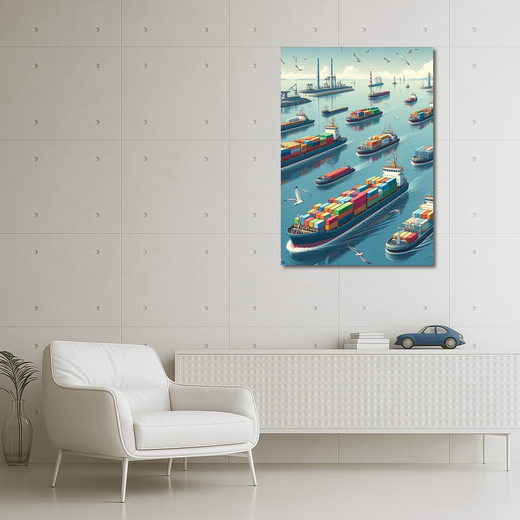 Horizons of the Sea: Barges Sea 2 – Dynamics and Tranquility