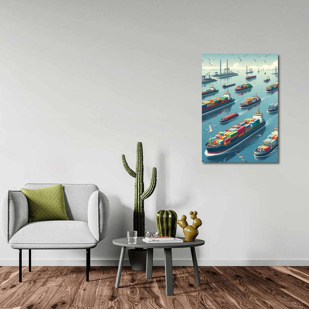 Horizons of the Sea: Barges Sea 2 – Dynamics and Tranquility