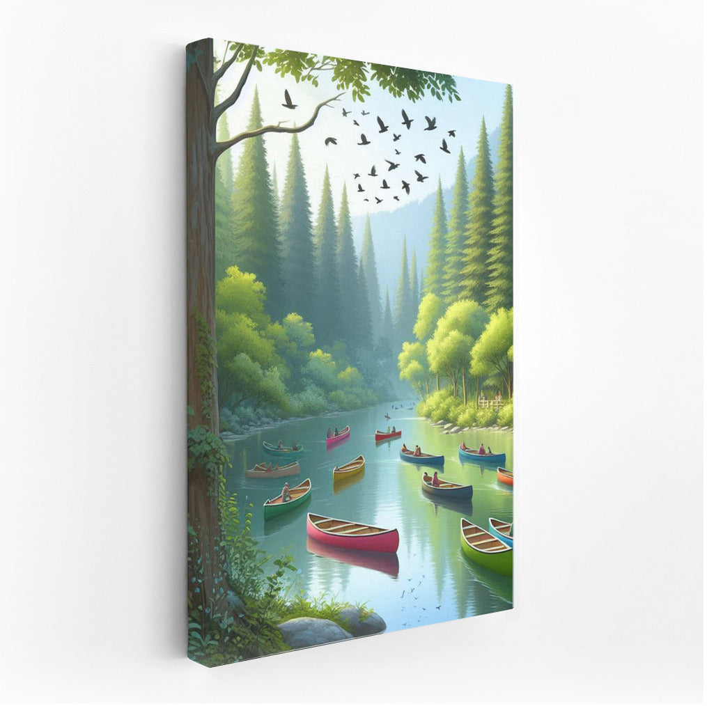 Canoeing the Green River: Journey to Tranquility