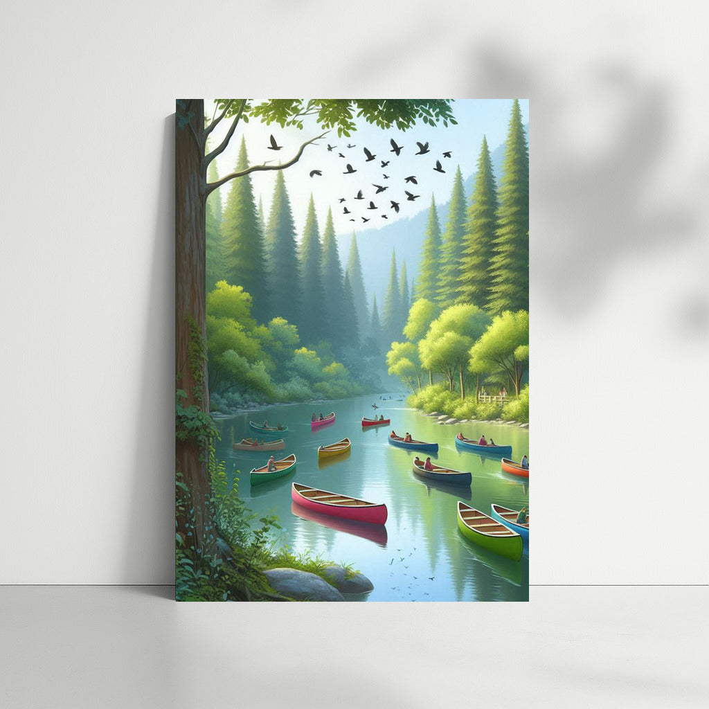 Canoeing the Green River: Journey to Tranquility