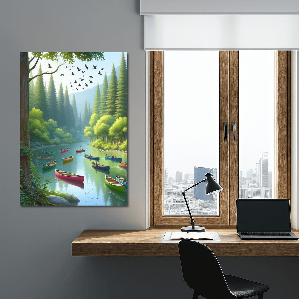 Canoeing the Green River: Journey to Tranquility