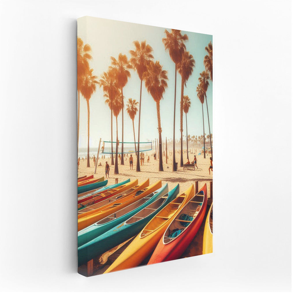 Vibrant Canoes and Palms: Carefree Vacation at Canoes Beach 3