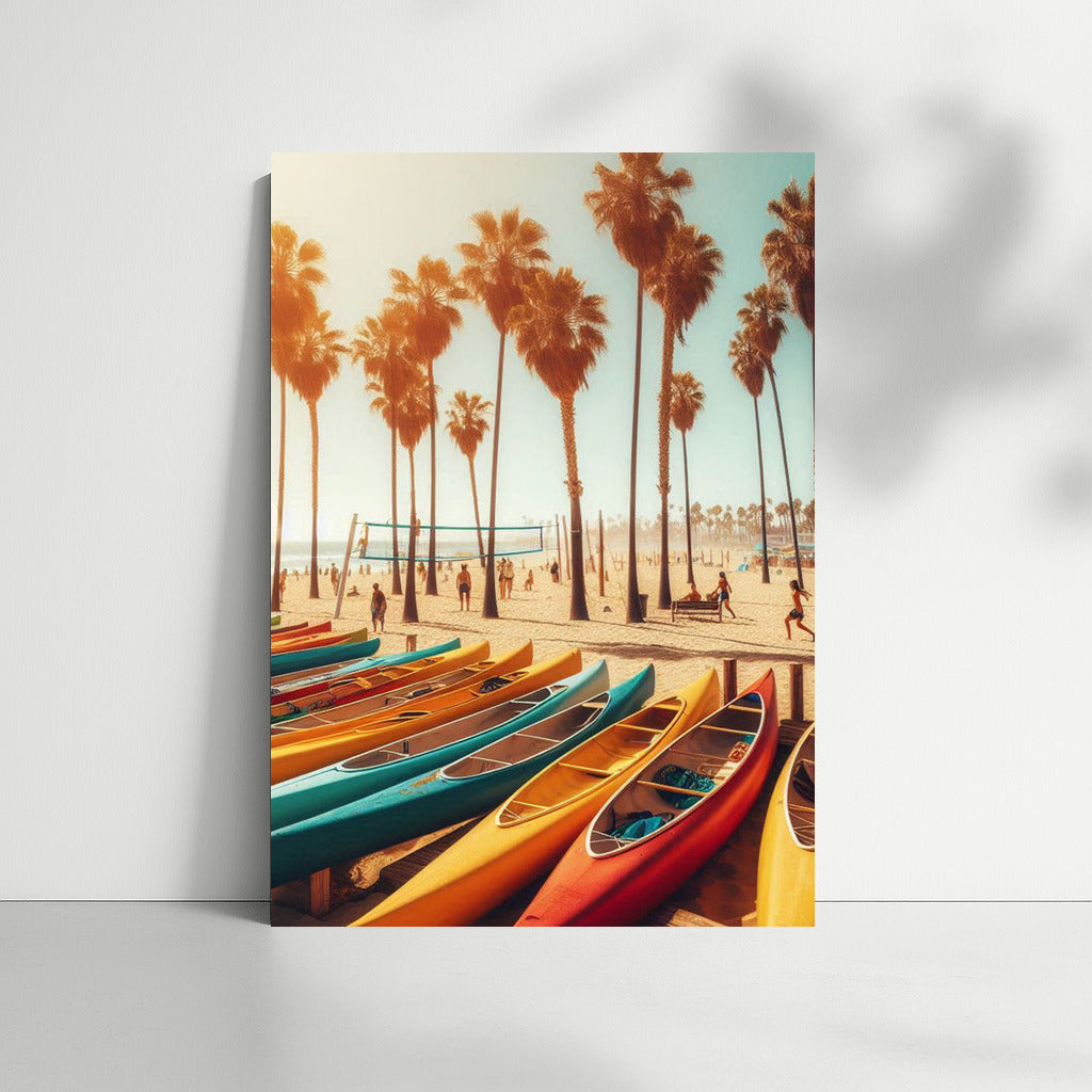 Vibrant Canoes and Palms: Carefree Vacation at Canoes Beach 3