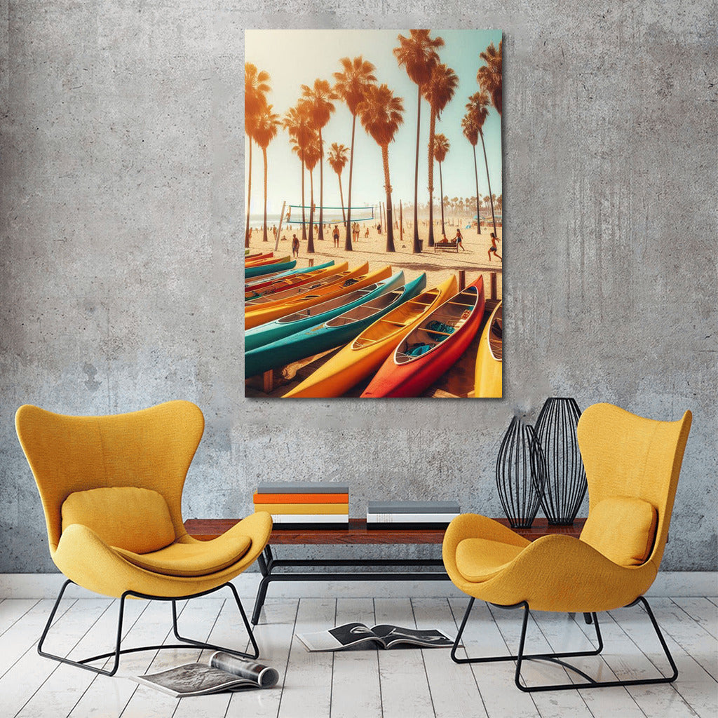 Vibrant Canoes and Palms: Carefree Vacation at Canoes Beach 3