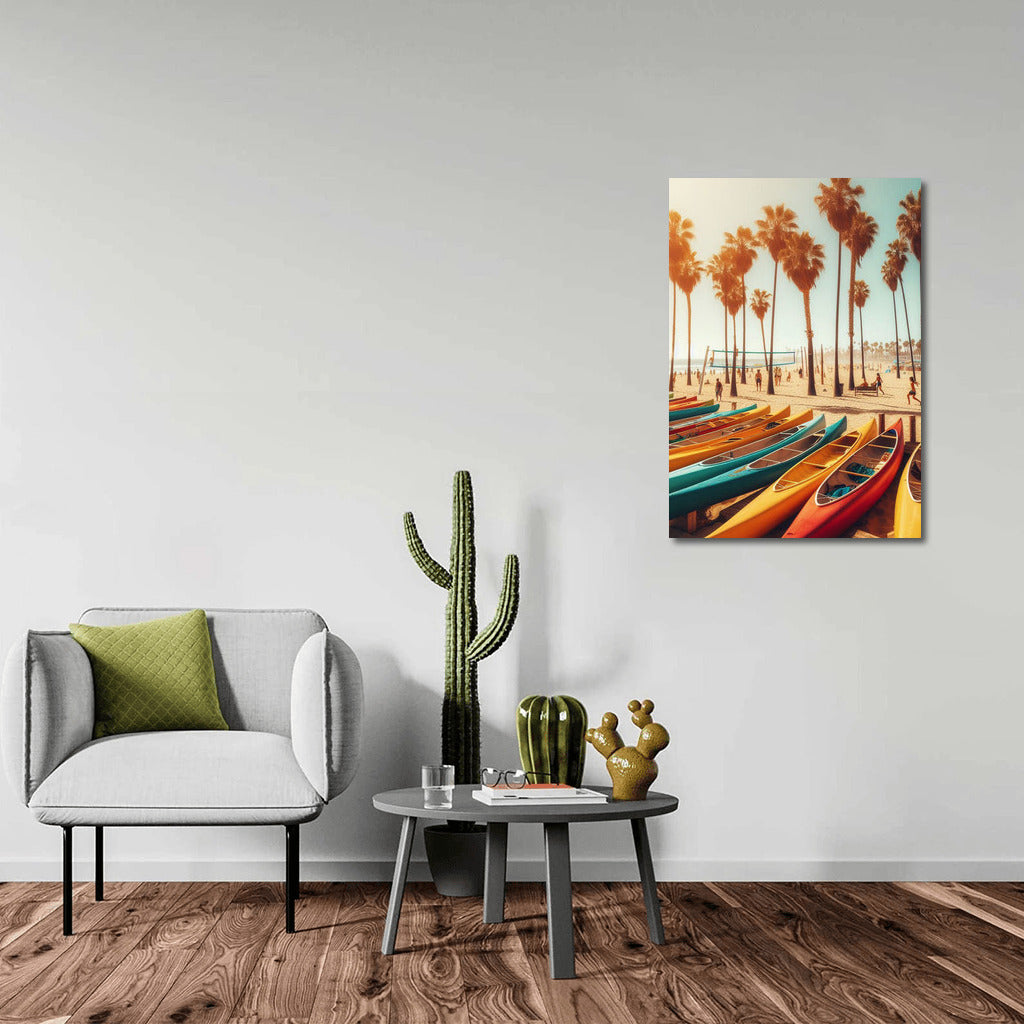 Vibrant Canoes and Palms: Carefree Vacation at Canoes Beach 3