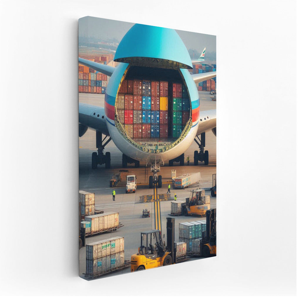 Cargo Plane at the Airfield: Gate Between Worlds