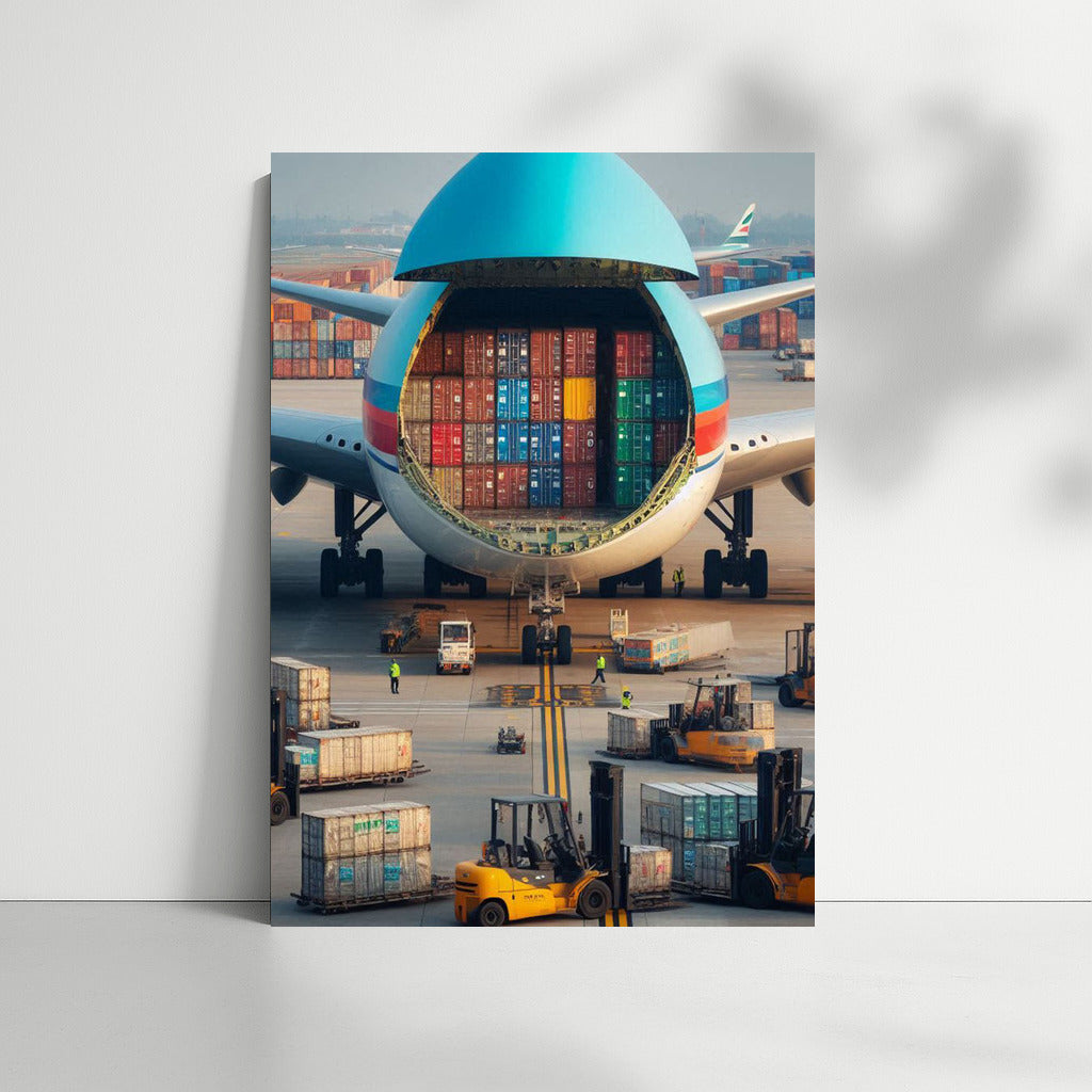 Cargo Plane at the Airfield: Gate Between Worlds