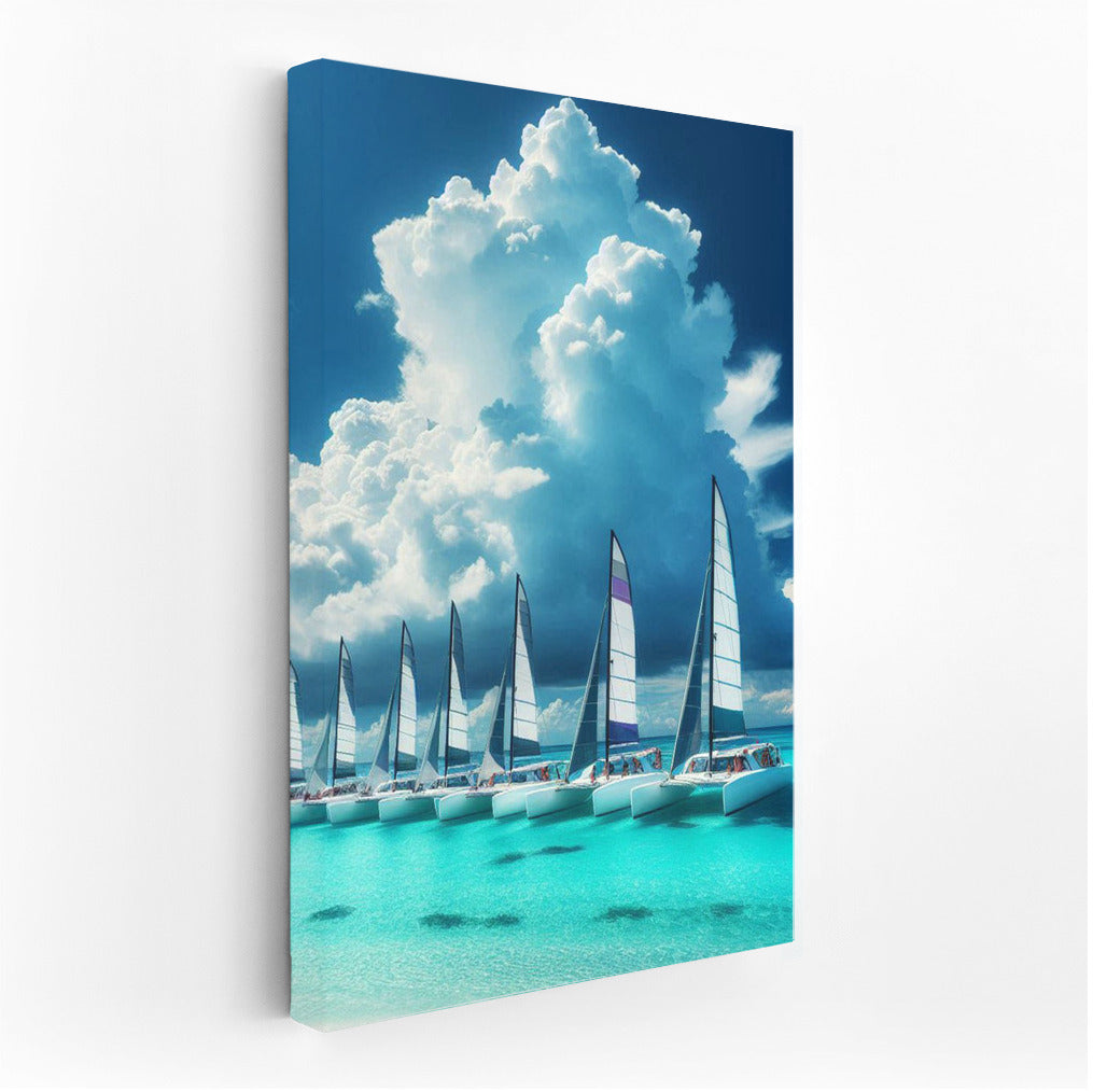 Catamarans and Clouds: Freedom of the Sea in Your Home