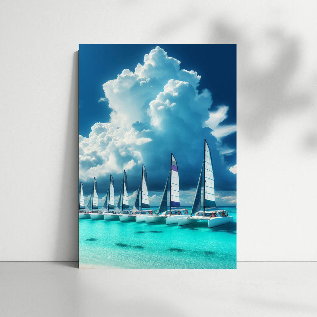 Catamarans and Clouds: Freedom of the Sea in Your Home