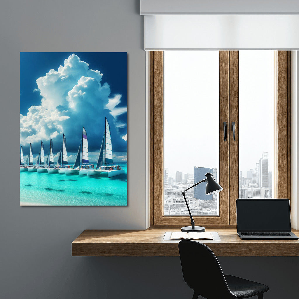 Catamarans and Clouds: Freedom of the Sea in Your Home