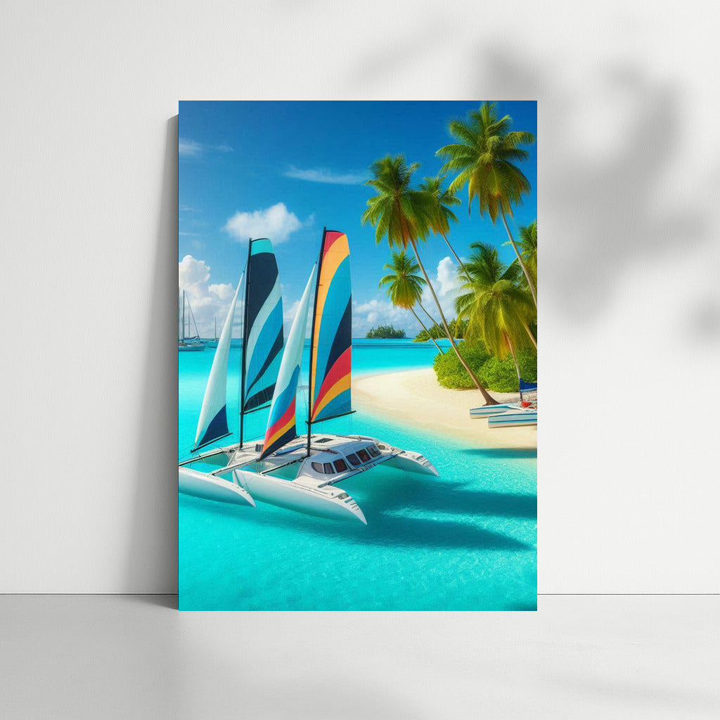 Catamarans under the Palms: Turquoise Coast of the Sun