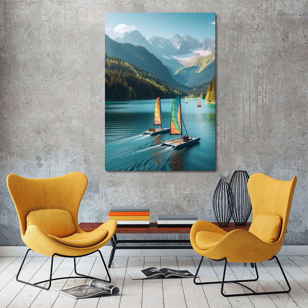 Catamarans at the Foot of the Mountains: Inspiration and Freedom for Dreamers