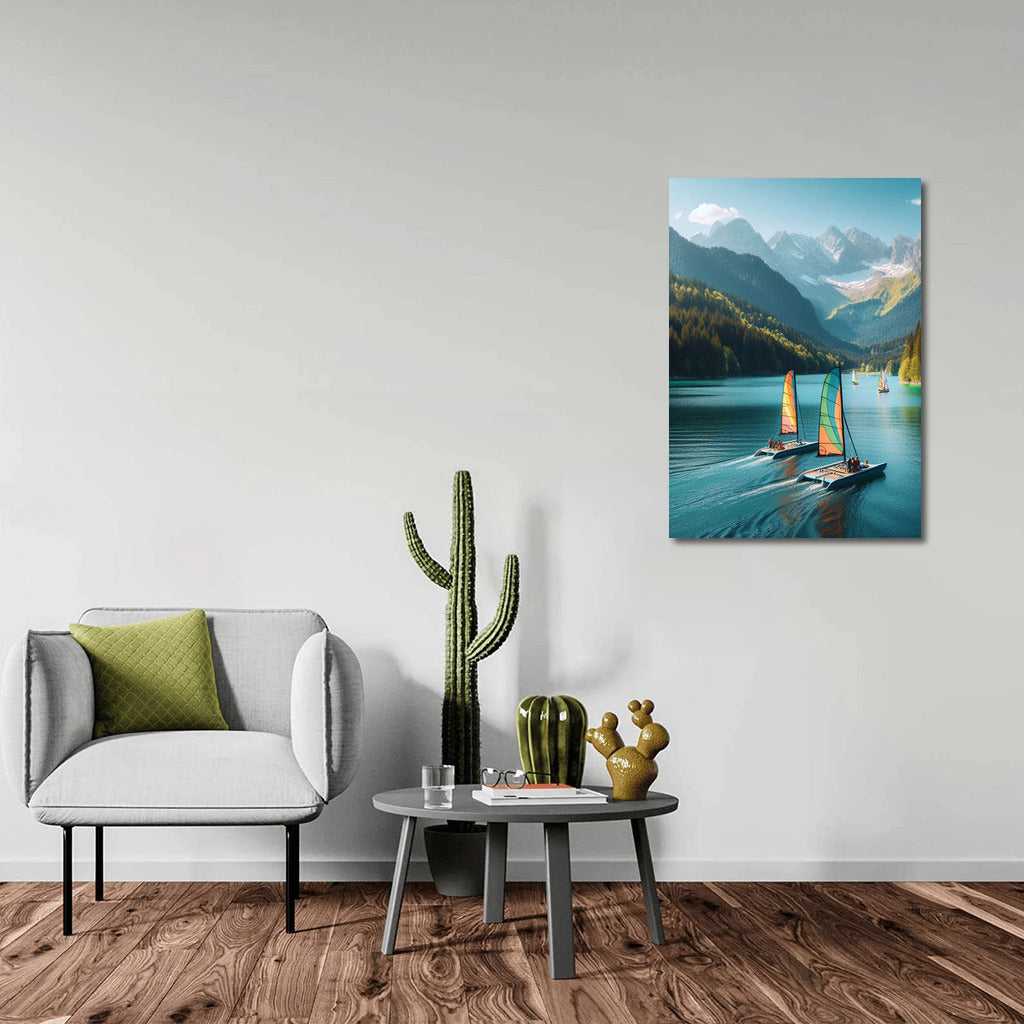 Catamarans at the Foot of the Mountains: Inspiration and Freedom for Dreamers