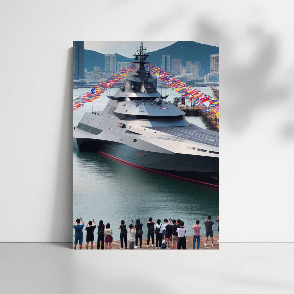 The Majesty of the Ship: Corvettes Harbor 2 in Port