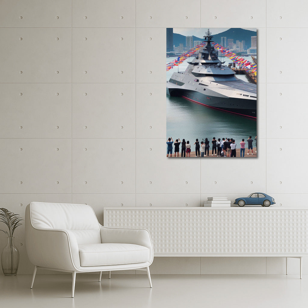 The Majesty of the Ship: Corvettes Harbor 2 in Port