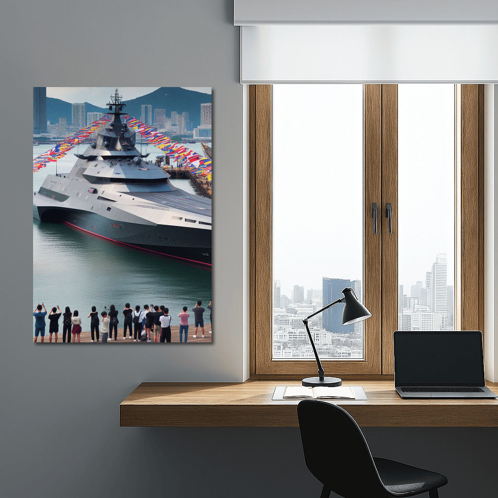 The Majesty of the Ship: Corvettes Harbor 2 in Port