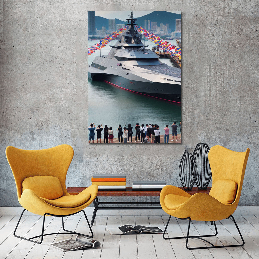 The Majesty of the Ship: Corvettes Harbor 2 in Port