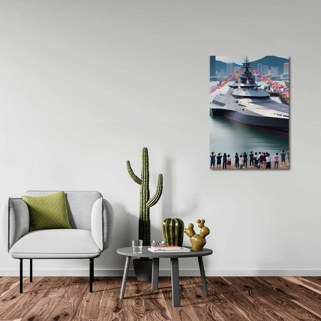 The Majesty of the Ship: Corvettes Harbor 2 in Port