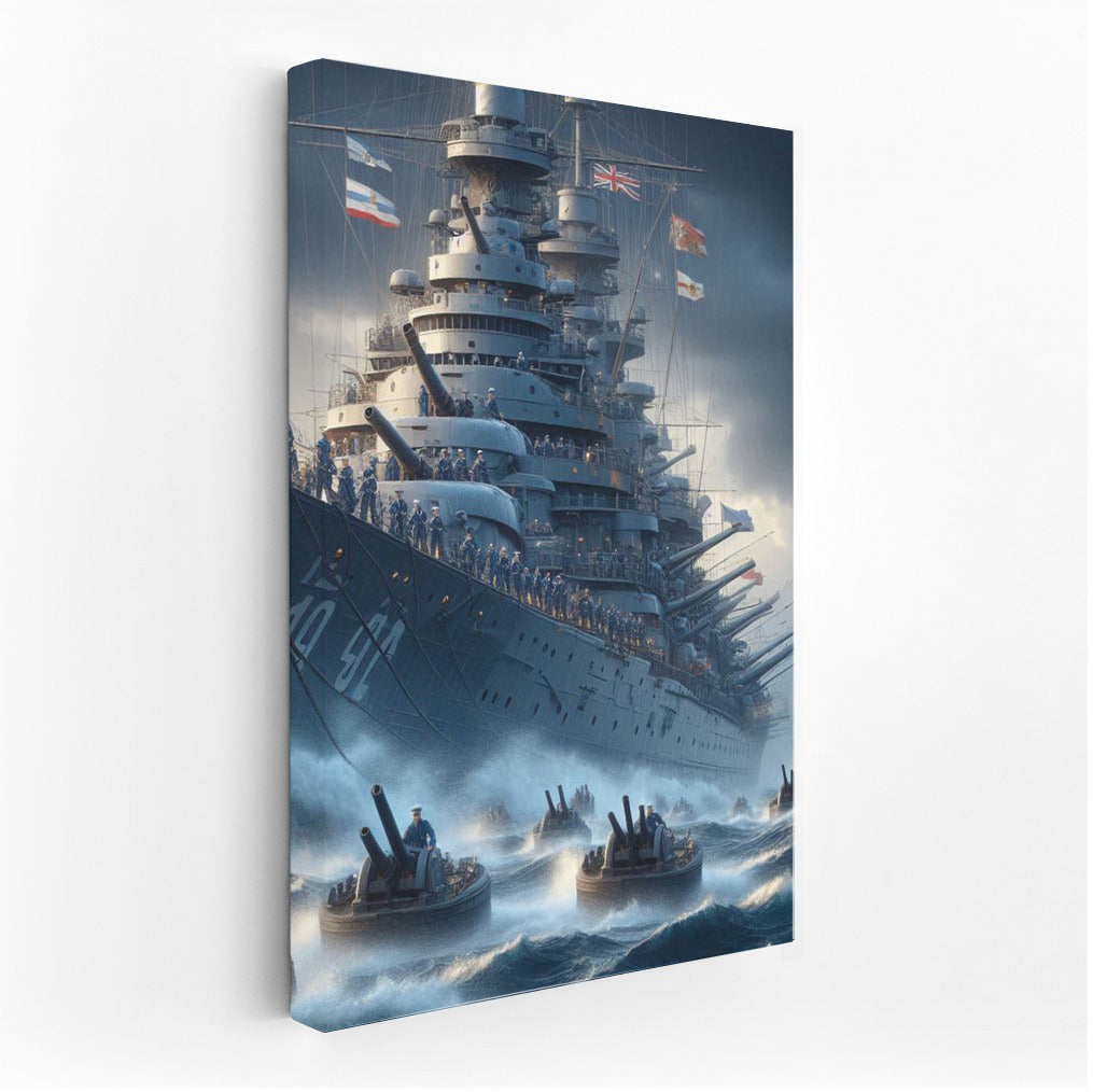 Corvettes in the Storm: The Power of the Sea Elements