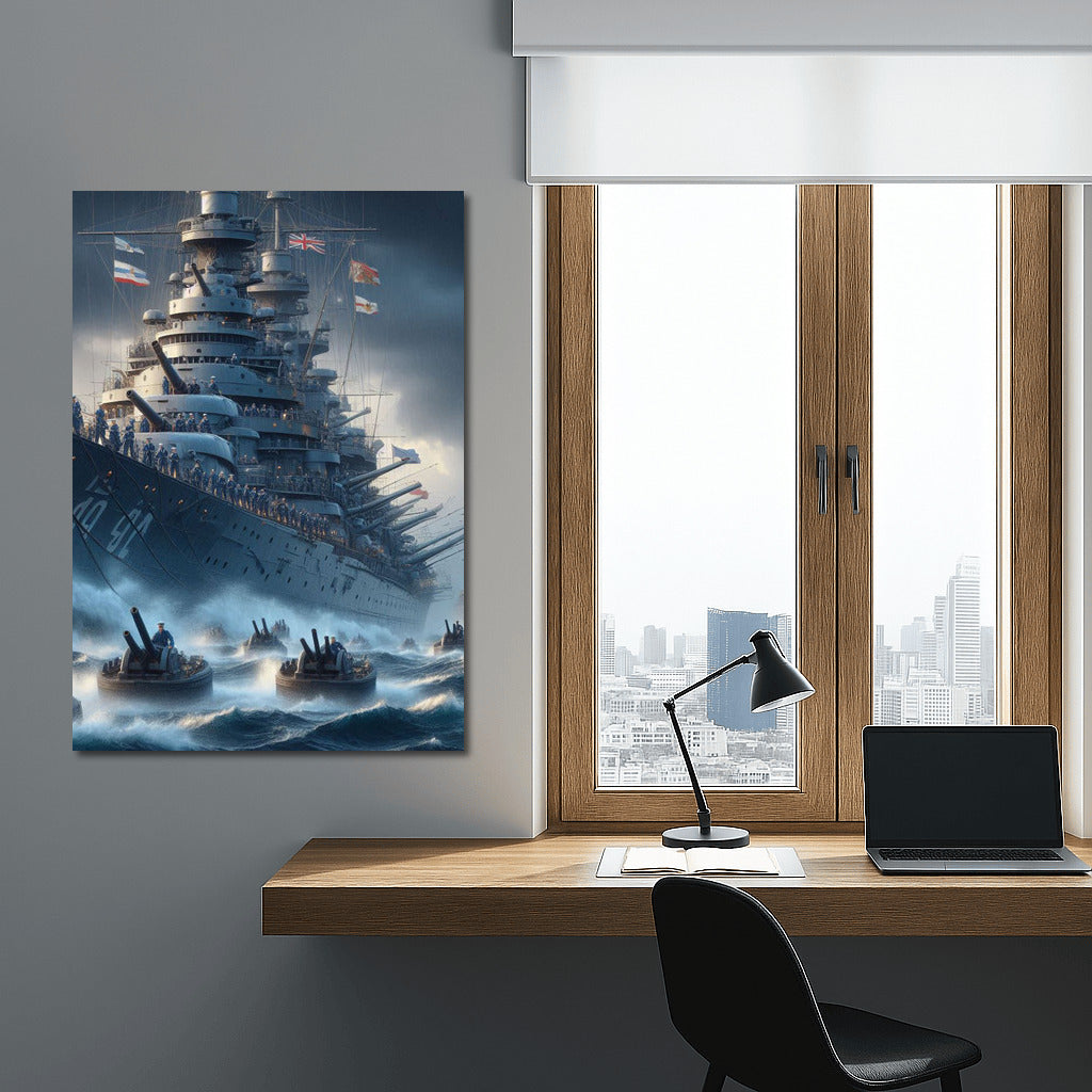 Corvettes in the Storm: The Power of the Sea Elements